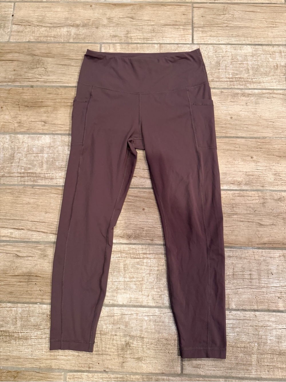 Yogalicious High-Waist Leggings — Plum